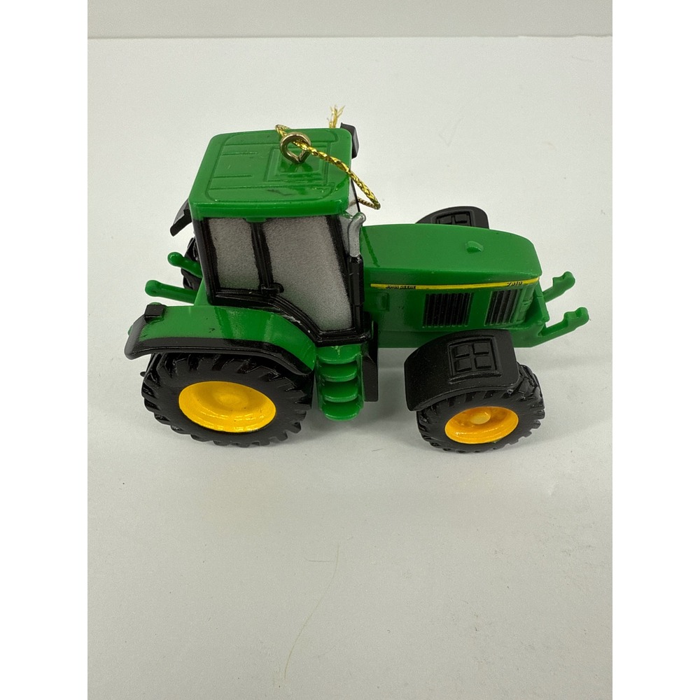 John Deere Tractor Holiday Ornament Green Yellow Christmas Tree Decoration